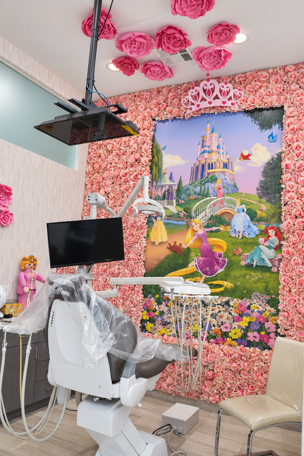 Fairytale-themed treatment room